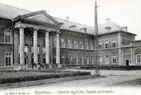 carte postale ancienne de Gembloux Institut Agricole, facade principale