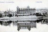 carte postale ancienne de Waulsort Le Grand Hôtel
