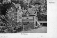 carte postale ancienne de Namêche Hôtel Suisse