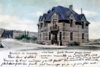 carte postale ancienne de Namêche Hôtel Suisse