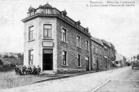 carte postale ancienne de Namêche Hôtel du Commerce A.Loise-Coune - Pension de famille