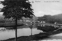 postkaart van Annevoie-Rouillon Rouillon - Vue prise de la route de Namur