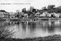 postkaart van Annevoie-Rouillon L'Hôtel Belle vue et la Poste