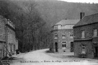 postkaart van Annevoie-Rouillon Rouillon - Annevoie - Entrée du village, route vers Namur