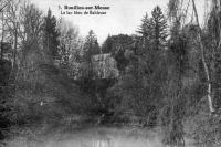 postkaart van Annevoie-Rouillon Le lac bleu de Bableuse