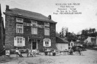 postkaart van Annevoie-Rouillon Hôtel Belle-vue - Restaurant - Garage en face de la Meuse - Propr. Fécherolle soeurs