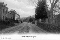 postkaart van Wépion Route à Fooz-Wépion