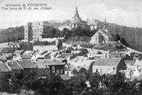 carte postale ancienne de Floreffe Séminaire de Floreffe - Vue prise de N.-D. des Affligés