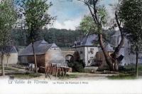 carte postale ancienne de Mazy La vallée de l'Orneau - La ferme de Fannoye à Mazy