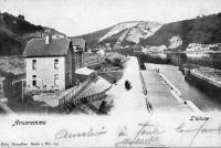 carte postale ancienne de Anseremme L'écluse carte postale ancienne de Anseremme L'écluse