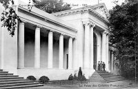 carte postale ancienne de Gand Exposition Univers. De Gand 1913 - Le Palais des Colonies Françaises