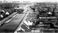carte postale ancienne de Zelzate Panorama