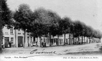 carte postale ancienne de Caprijke Plein, noordkant
