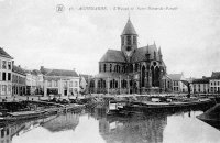 carte postale ancienne de Audenarde L'Escaut et Notre-Dame-de-Pamele