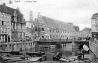 carte postale ancienne de Gand L'ancienne Poste