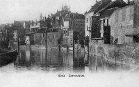 carte postale ancienne de Gand Overschelde