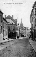 postkaart van Geraardsbergen Rue de la Paix