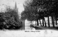 carte postale ancienne de Renaix L'étang Cambier