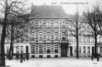 carte postale ancienne de Gand Boulevard du Béguinage, 69