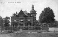 carte postale ancienne de Zingem Château de Mr Amelot