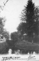 carte postale ancienne de Mariakerke-lez-Gand Les Cygnes
