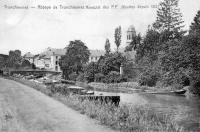 carte postale ancienne de Tronchiennes Abbaye de Tronchiennes - Noviciat des P.P Jésuites depuis 1837