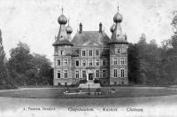 carte postale ancienne de Cruyshautem Château