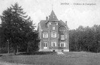 carte postale ancienne de Astene Château de Gampelaer
