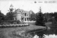 carte postale ancienne de Lokeren Château Verloren Bosch