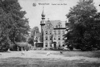 carte postale ancienne de Waarschoot Château van den Dam