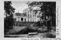 carte postale ancienne de Zingem Château de l'Ast - Huise