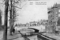 postkaart van Gent Pont du pain perdu