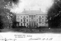 carte postale ancienne de Aalter Le château de Bellem