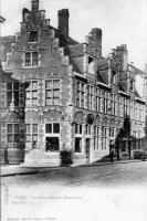 carte postale ancienne de Gand Anciennes maisons, rue Haute