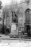 postkaart van Dendermonde Monument P. J. De Smet