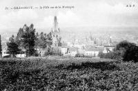 postkaart van Geraardsbergen La ville vue de la Montagne