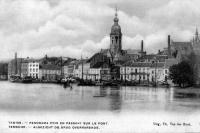 postkaart van Temse Panorama pris en passant sur le pont
