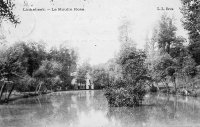 carte postale ancienne de Linkebeek Le Moulin Rose