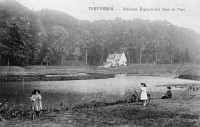 carte postale ancienne de Tervueren Maisons Espagnoles dans le Parc