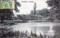 carte postale ancienne de Tervueren Paysage