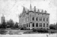 carte postale ancienne de Glabbeek Château de Kersbeek