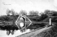 postkaart van Halle Pont sur le Canal