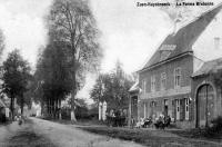 carte postale ancienne de Ruisbroek Zuen - Rusbroeck  La ferme Bretonne
