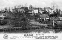 carte postale ancienne de Linkebeek Panorama