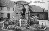carte postale ancienne de Sterrebeek Monument aux combattants
