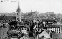 carte postale ancienne de Louvain Panorama