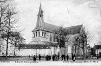 carte postale ancienne de Louvain L'église Saint-Jacques