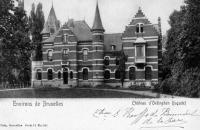 carte postale ancienne de Oetingen Château d'Oetinghen (façade)