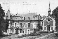 carte postale ancienne de Tervueren Le chÃ¢teau Robiano - Chapelle