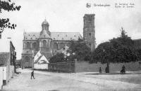 carte postale ancienne de Grimbergen Eglise Saint Servais